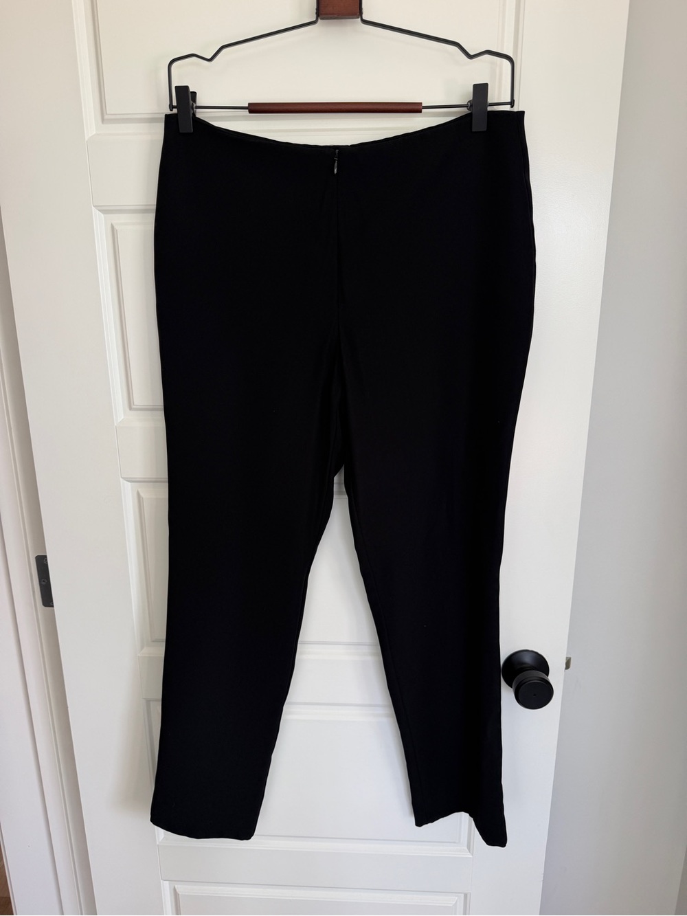 Joseph Ribkoff Black Straight-Leg Pull-On Pants